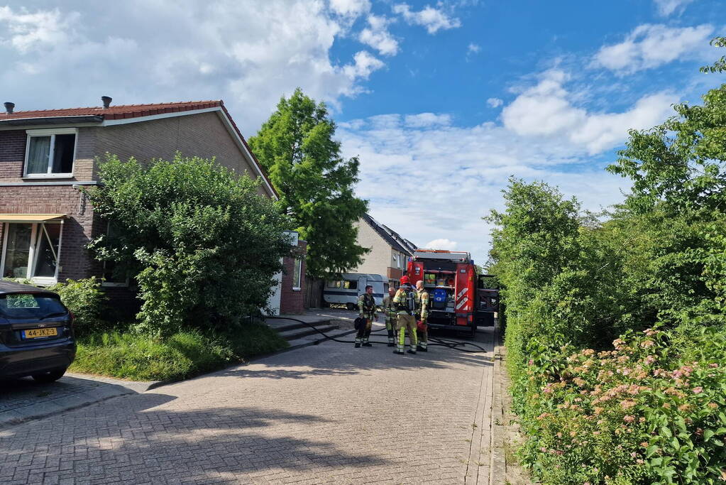 Flinke rook ontwikkeling bij brand gezondheidszorg