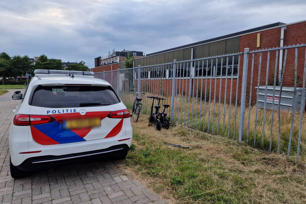 Vijf jongeren breken in oude Arcus schoolgebouw