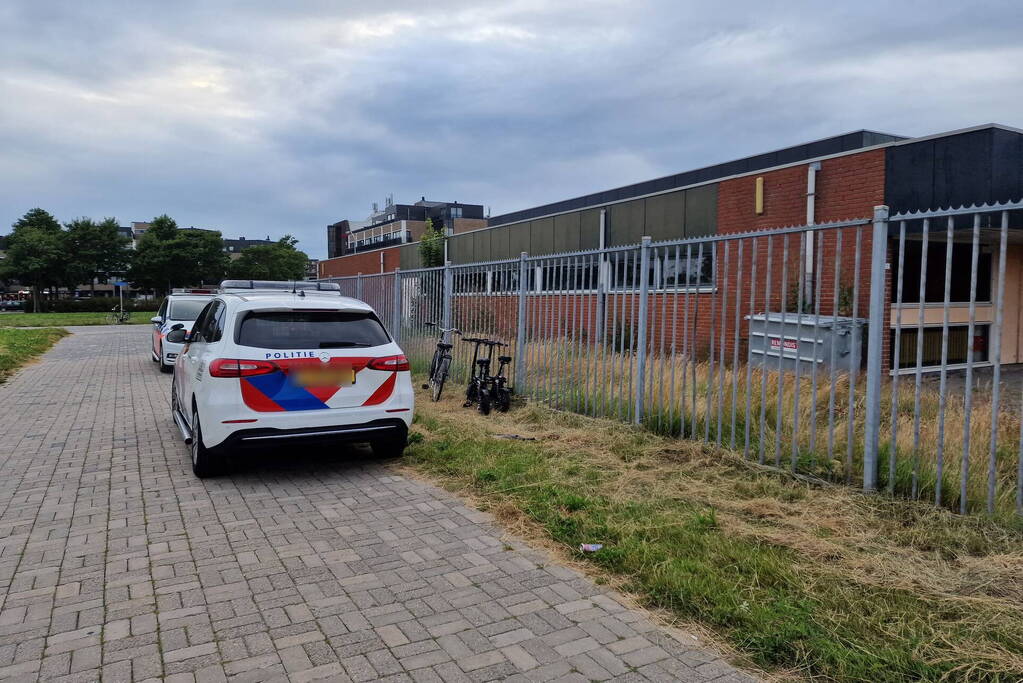 Vijf jongeren breken in oude Arcus schoolgebouw