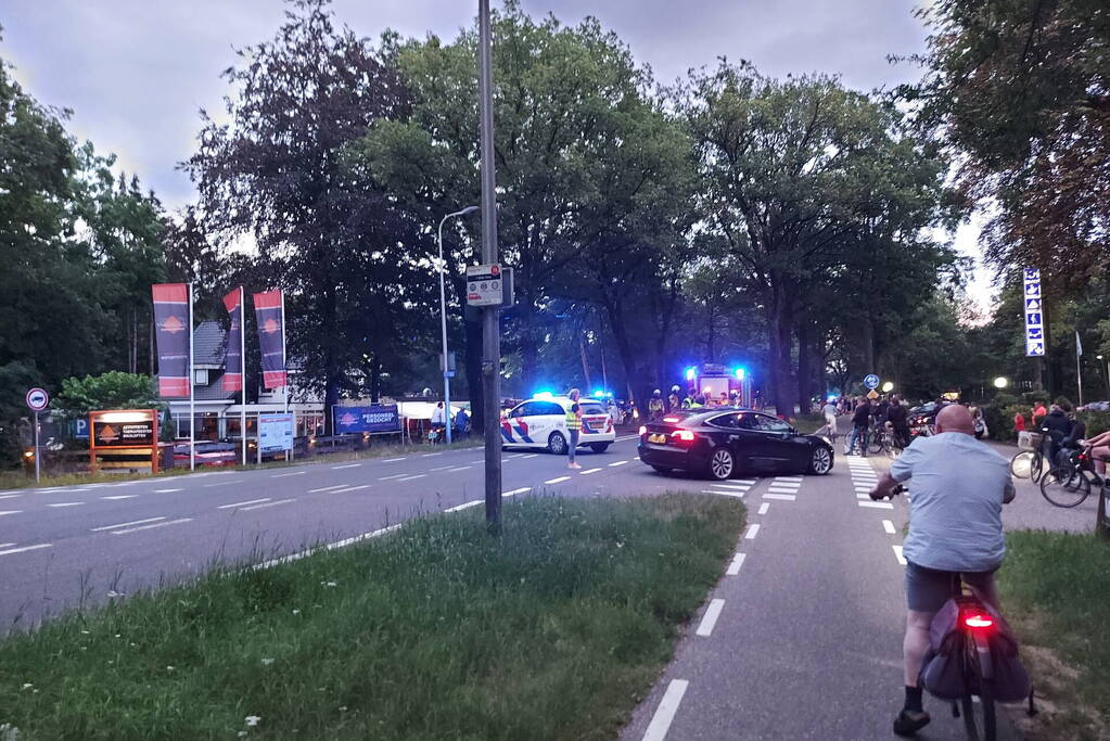 Ontruiming bij brand in restaurant