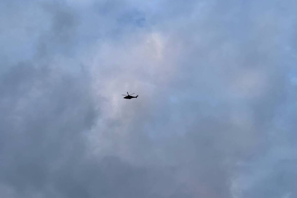 Grote zoekactie naar verdachte personen