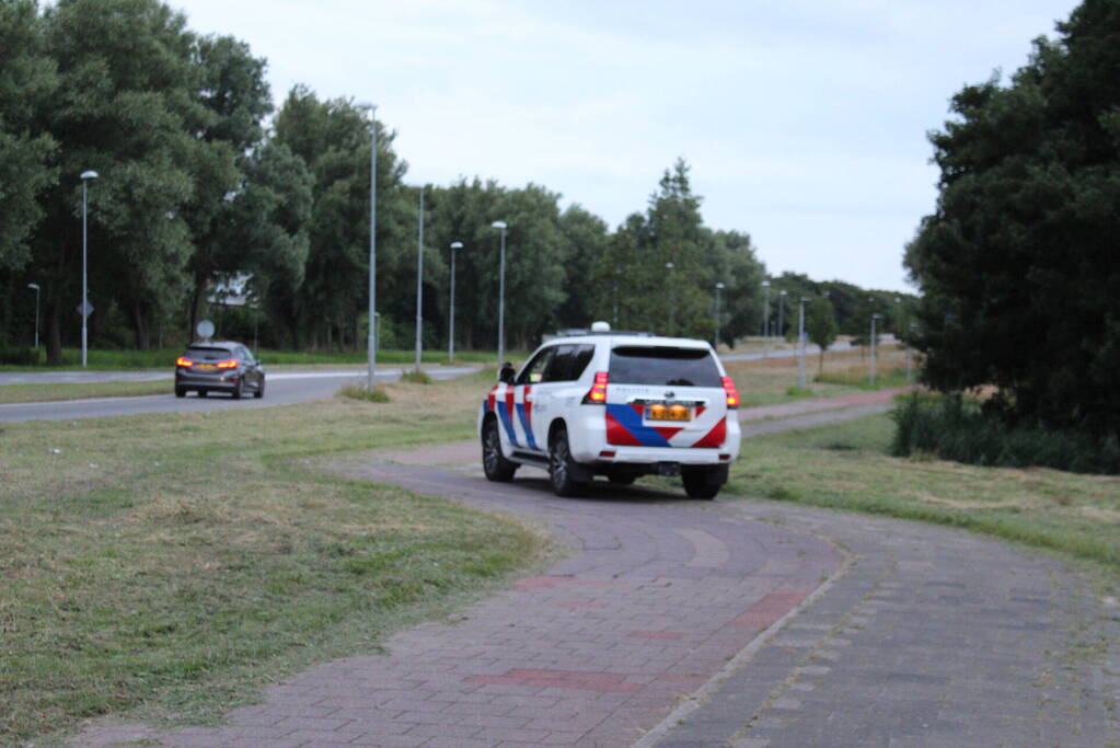 Grote zoekactie naar verdachte personen