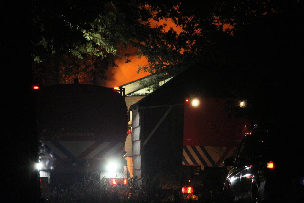 16 dieren omgekomen bij brand