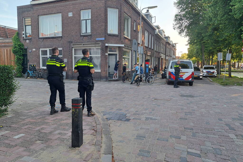 Steekpartij in woonwijk