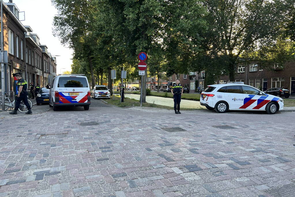 Steekpartij in woonwijk