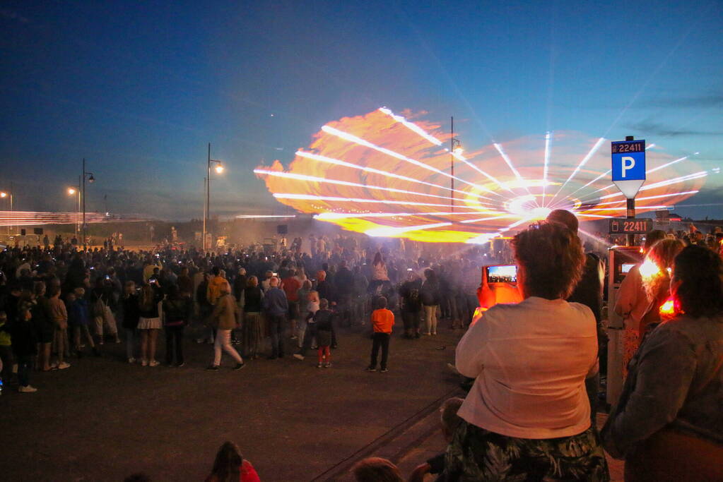 Cirques Des Dunes afgesloten met spectaculaire lasershow