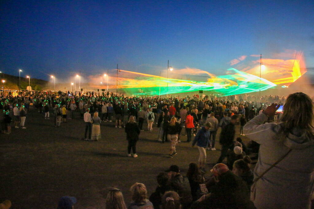 Cirques Des Dunes afgesloten met spectaculaire lasershow