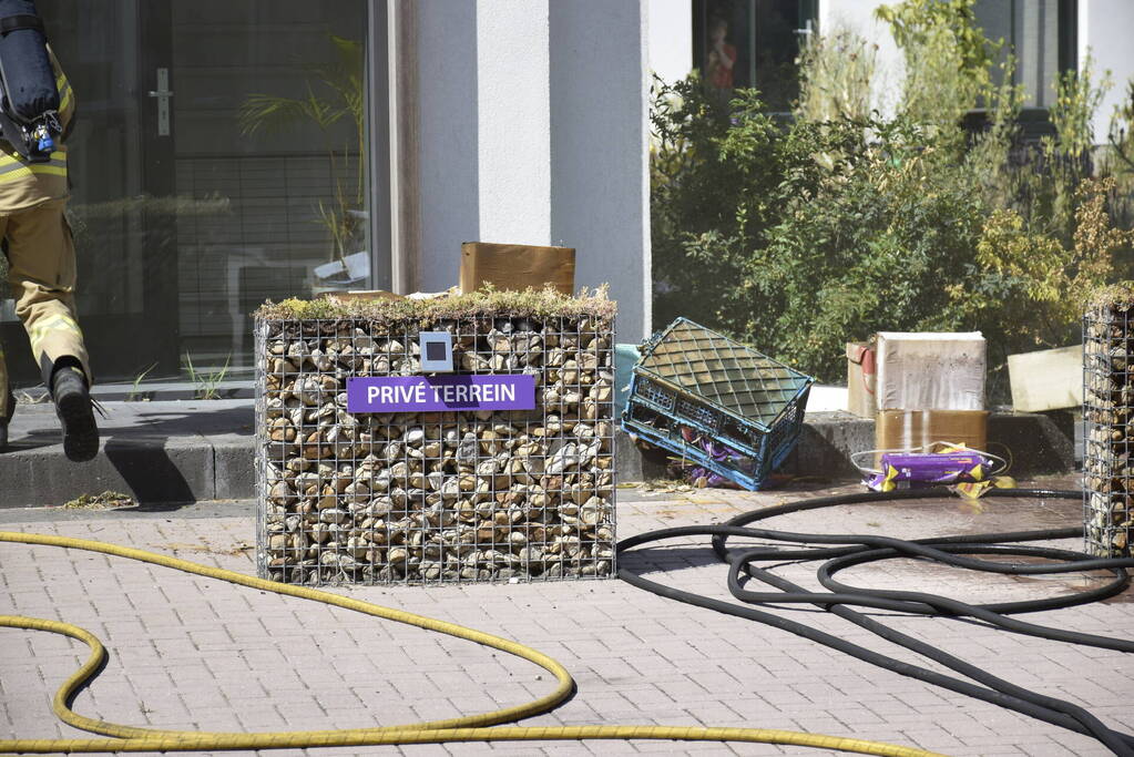 Brand in pand van Mobach makelaardij