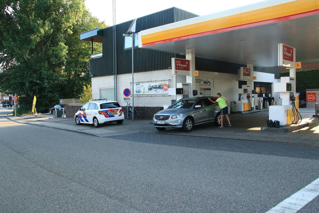 Overval op Shell-tankstation