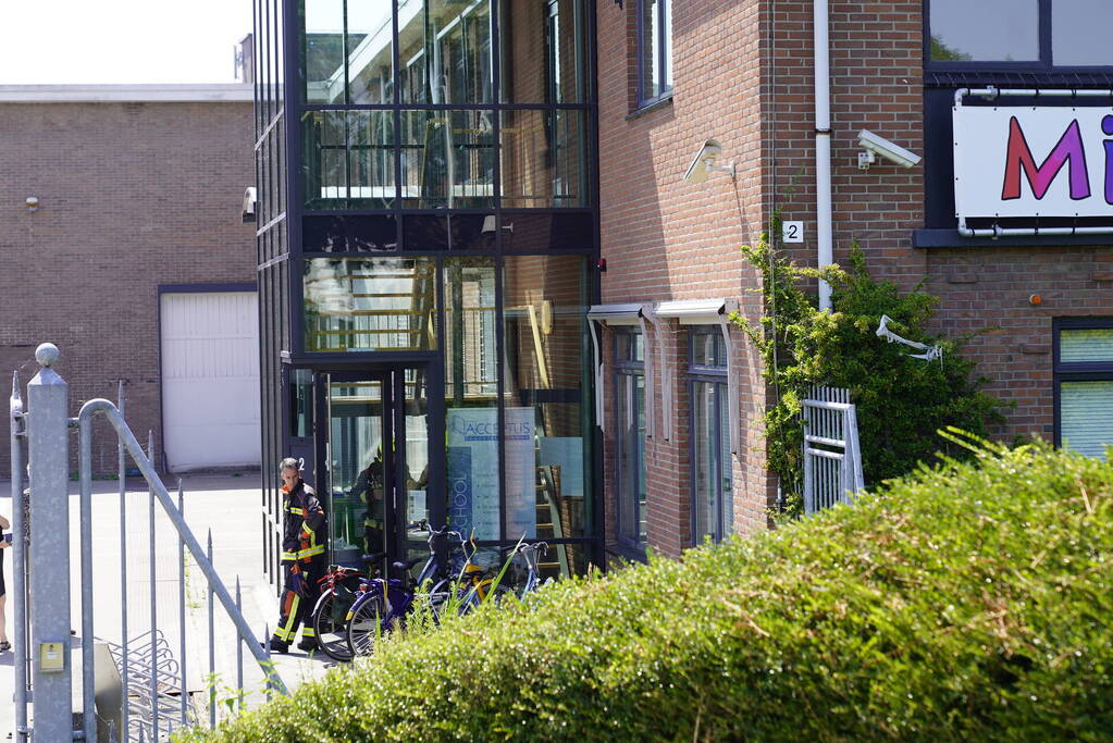 Pand ontruimd na mogelijke brand