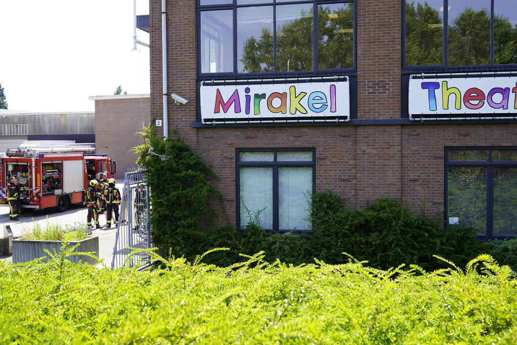 Pand ontruimd na mogelijke brand