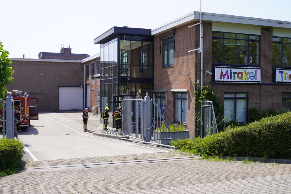 Pand ontruimd na mogelijke brand