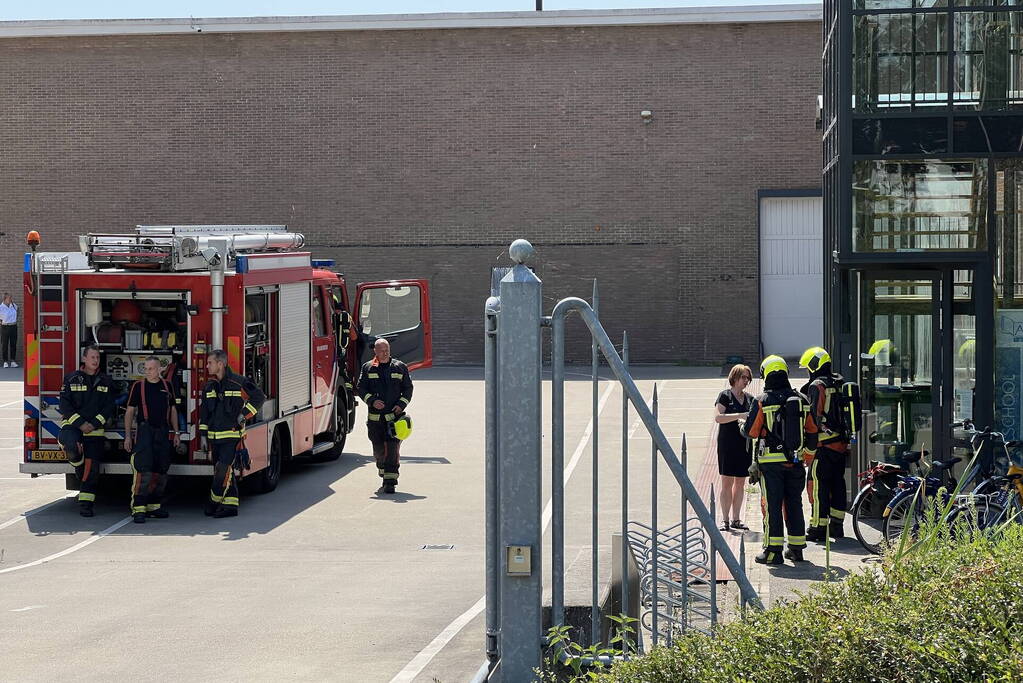 Pand ontruimd na mogelijke brand