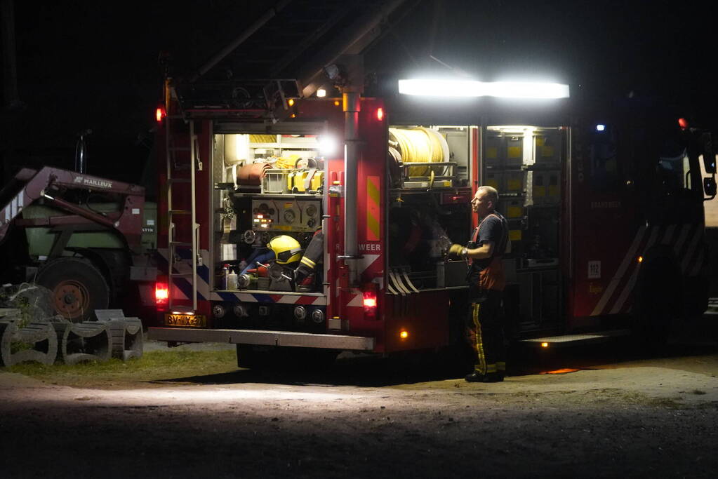 Drie stukken natuurgebied in brand