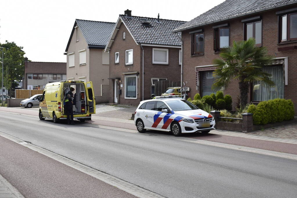 Oudere komt ten val met scootmobiel