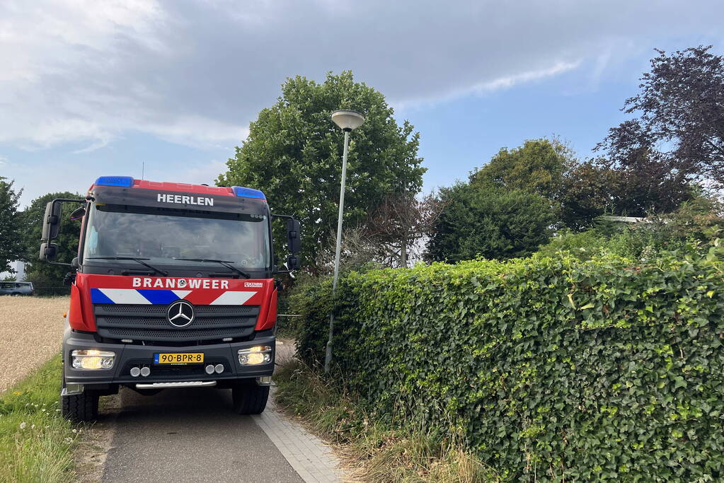 Brandweer ingezet voor melding woningbrand