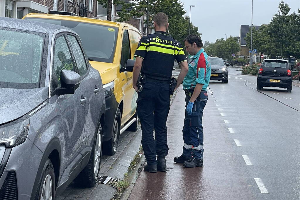 Persoon gewond bij aanrijding