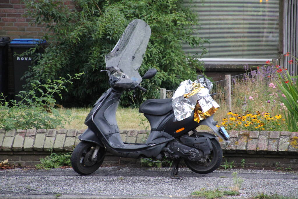 Scooterrijder gewond bij ongeval