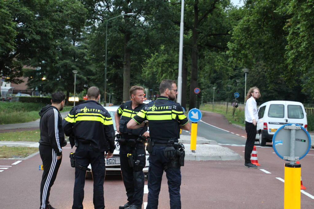 Fietser gewond bij aanrijding met auto