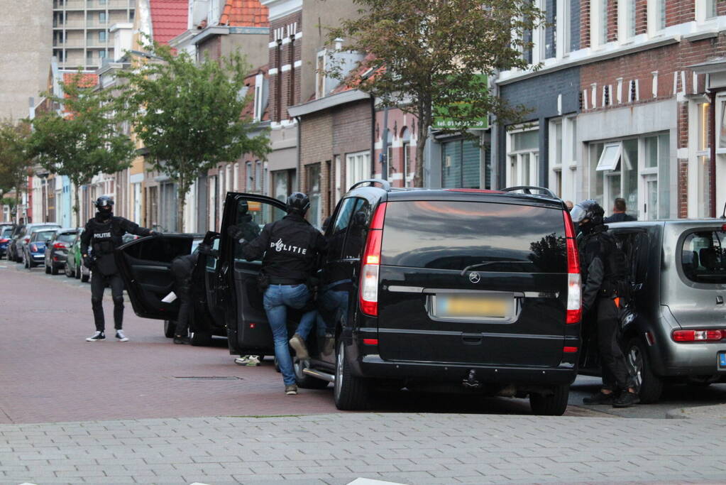 Aanhouding na steekpartij