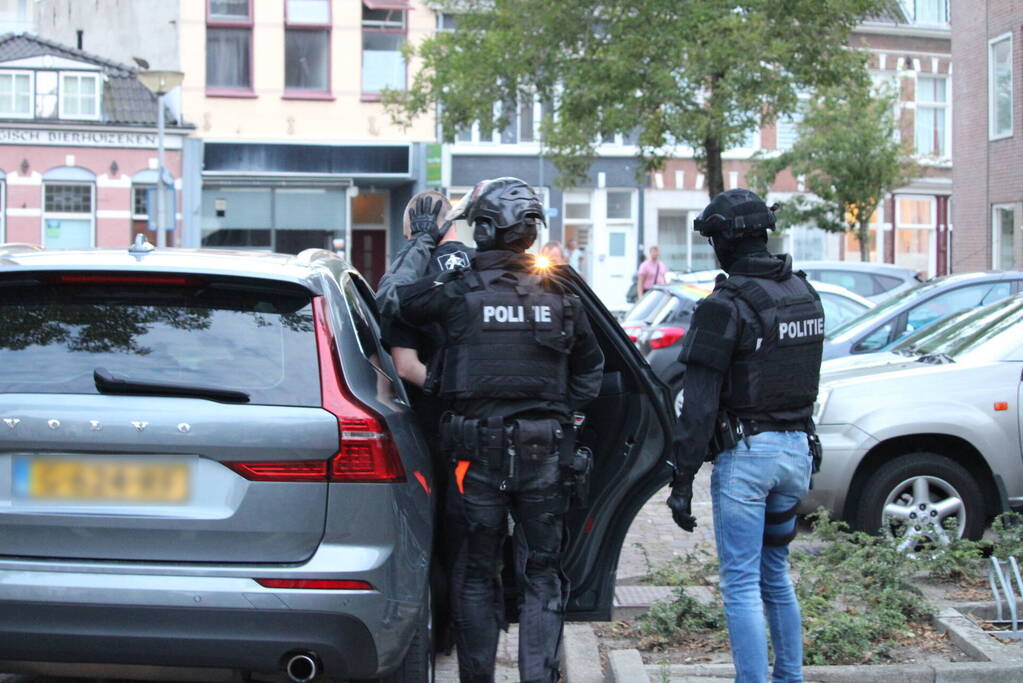 Aanhouding na steekpartij