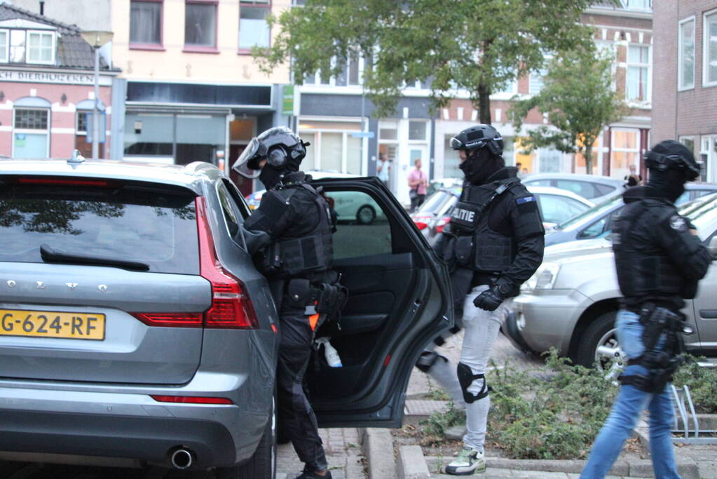 Aanhouding na steekpartij