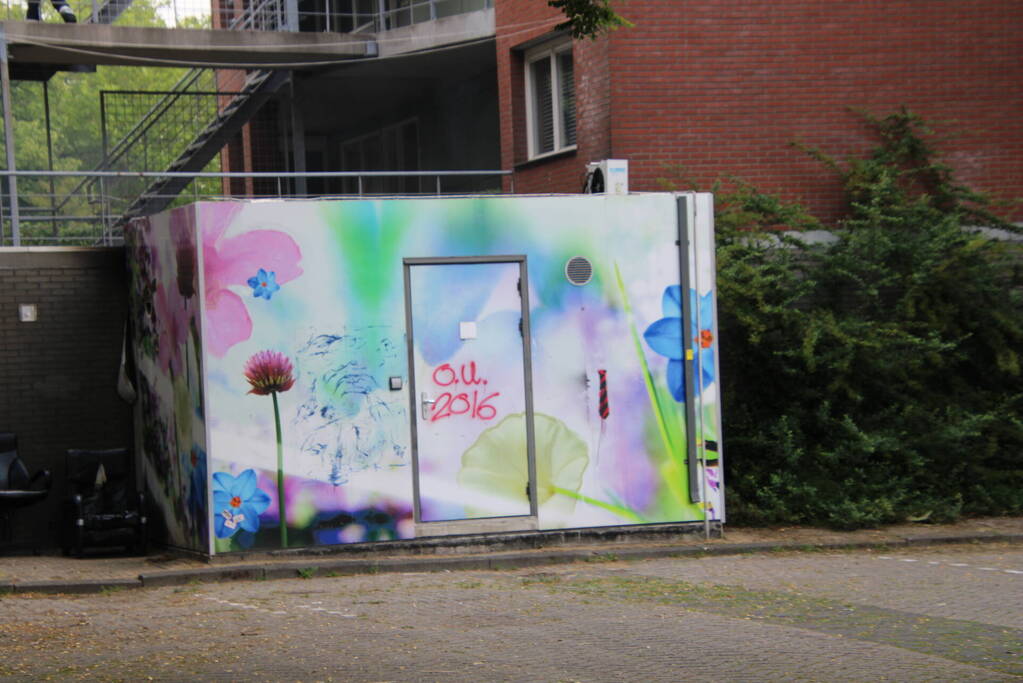 Woningen ontruimd vanwege brand in electriciteitskast