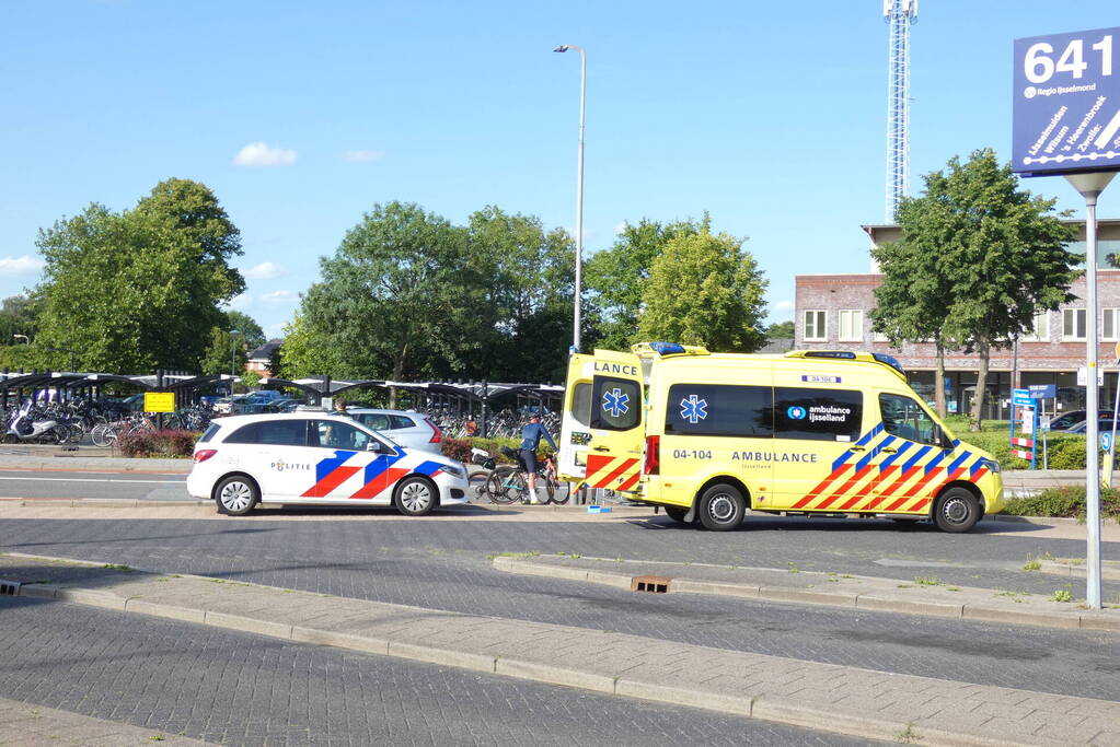 Fietser gewond na valpartij