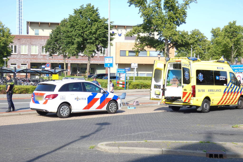 Fietser gewond na valpartij