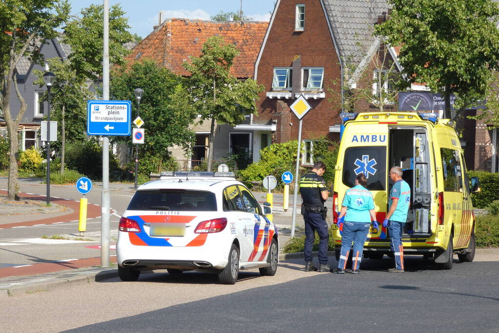 Fietser gewond na valpartij