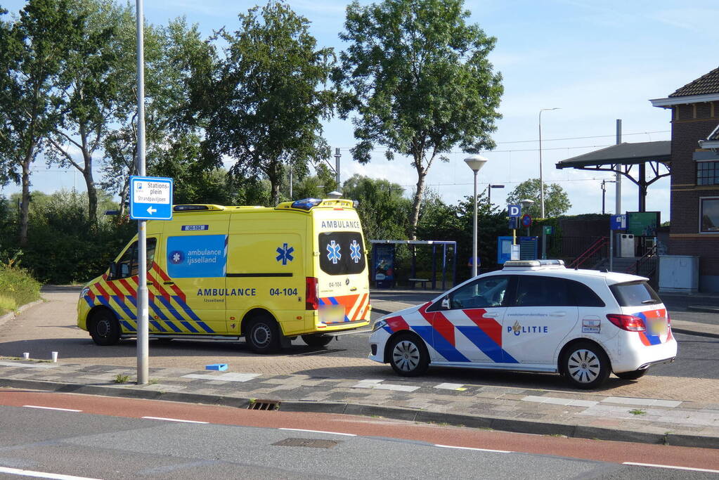 Fietser gewond na valpartij