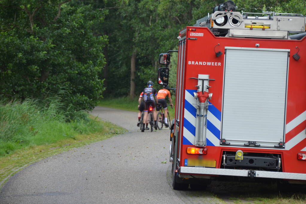 Weg afgesloten door ernstig ongeval