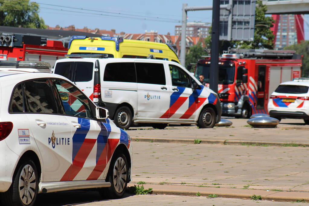 Geen metroverkeer door aanrijding