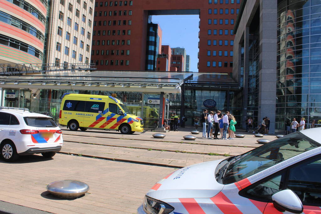Geen metroverkeer door aanrijding