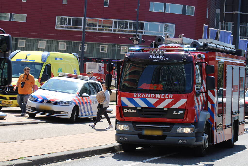 Geen metroverkeer door aanrijding