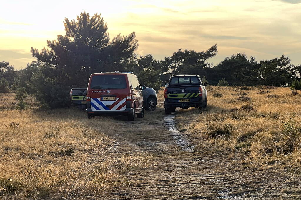 Heidebrand snel onder controle