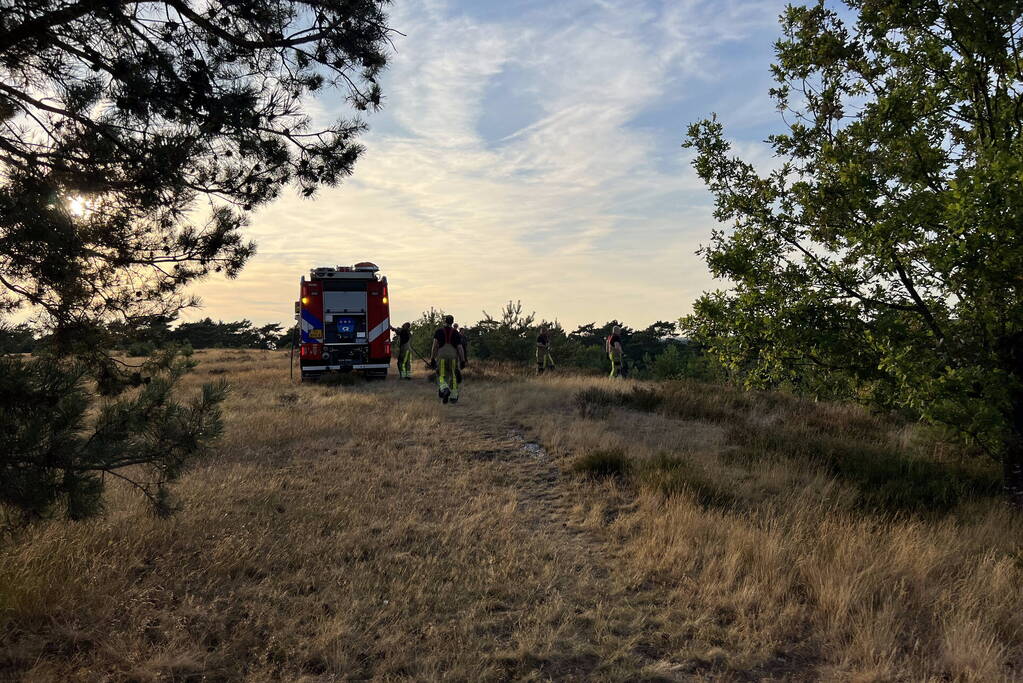 Heidebrand snel onder controle