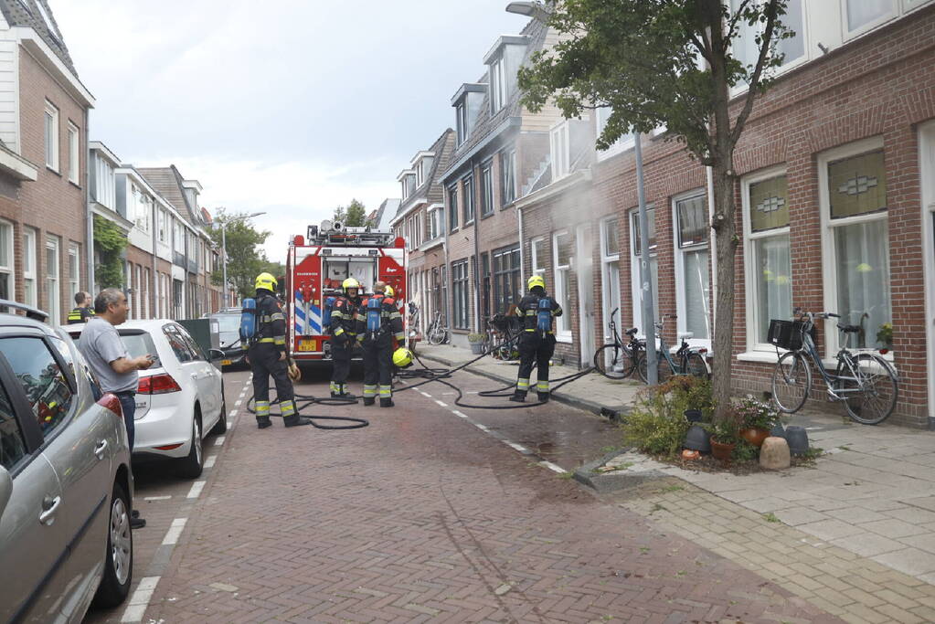 Brand in woning waar verbouwd wordt