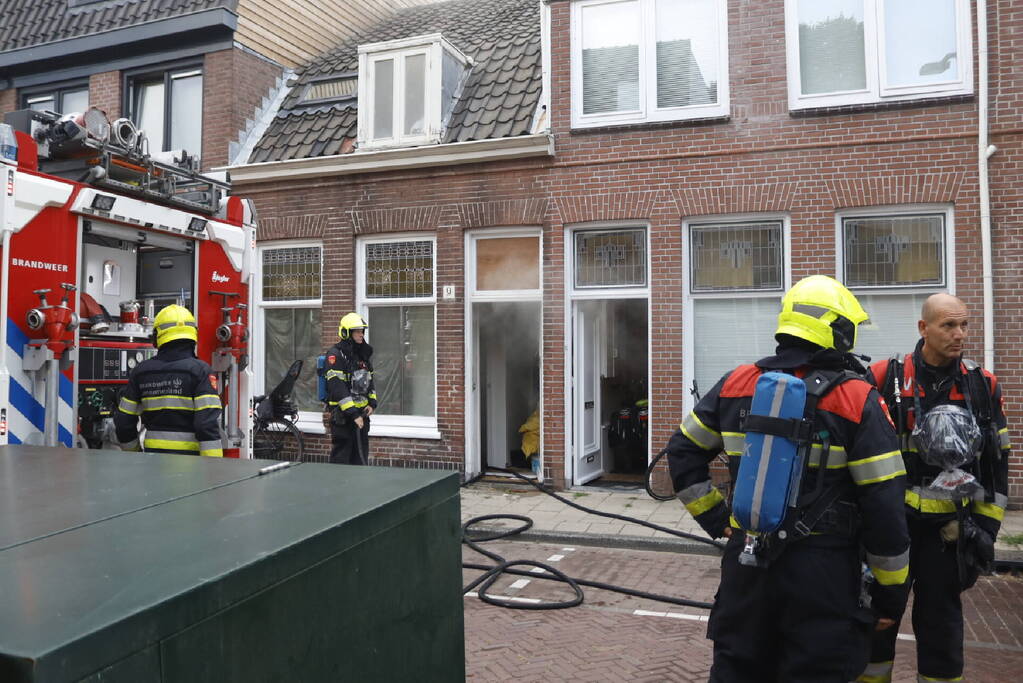 Brand in woning waar verbouwd wordt