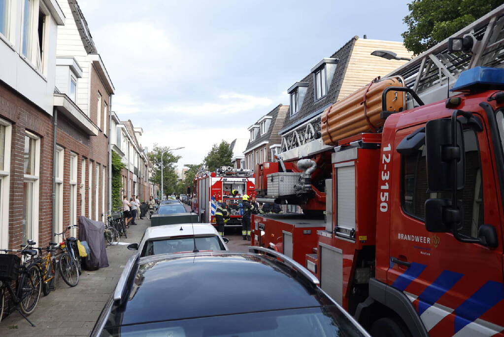 Brand in woning waar verbouwd wordt