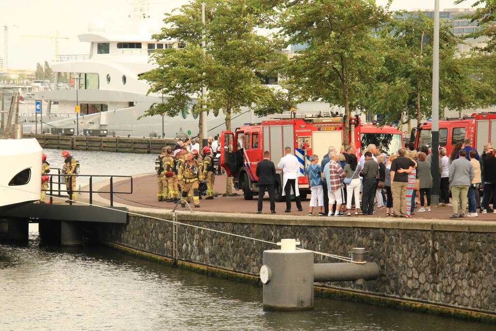 Cruiseschip ontruimd vanwege brand