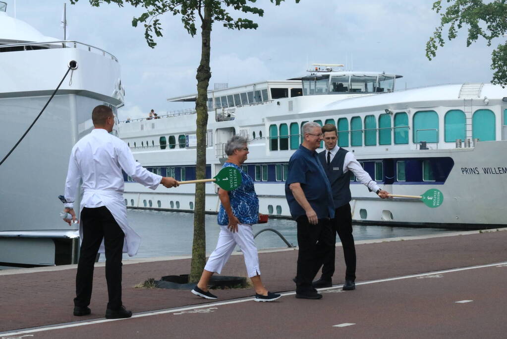 Cruiseschip ontruimd vanwege brand