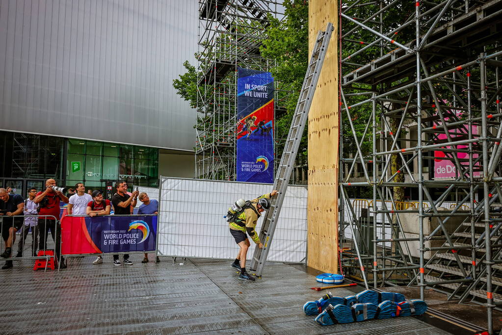 Veel bekijks tijdens 'World Police and Fire Games'