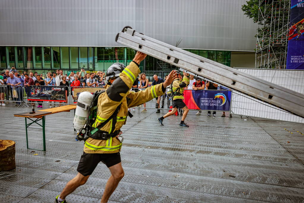 Veel bekijks tijdens 'World Police and Fire Games'