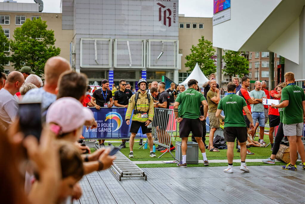 Veel bekijks tijdens 'World Police and Fire Games'