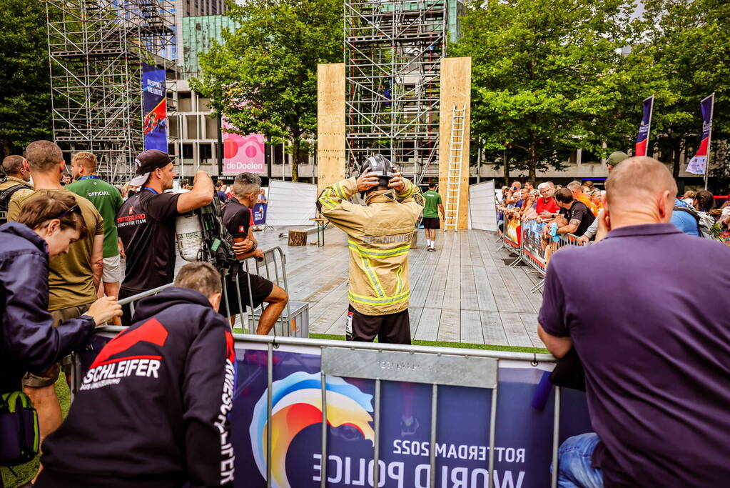 Veel bekijks tijdens 'World Police and Fire Games'