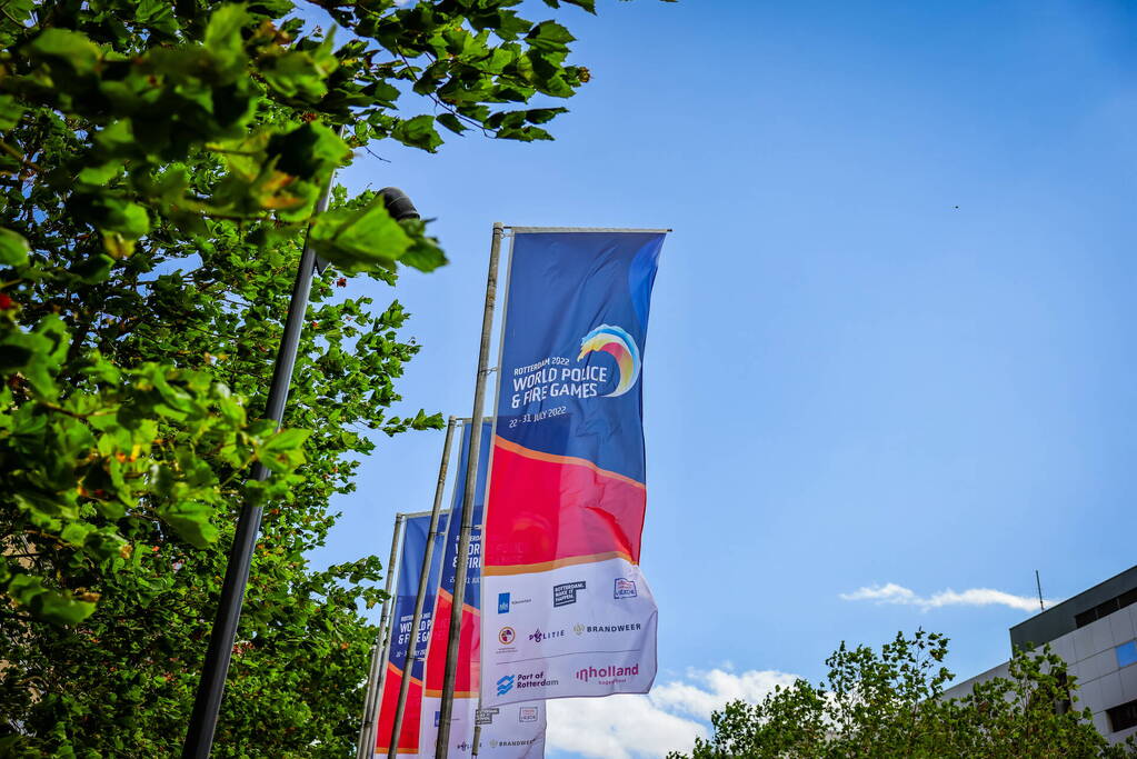 Veel bekijks tijdens 'World Police and Fire Games'