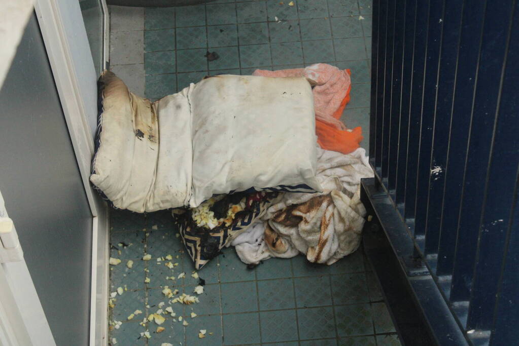 Veel rook bij brand in wasdroger