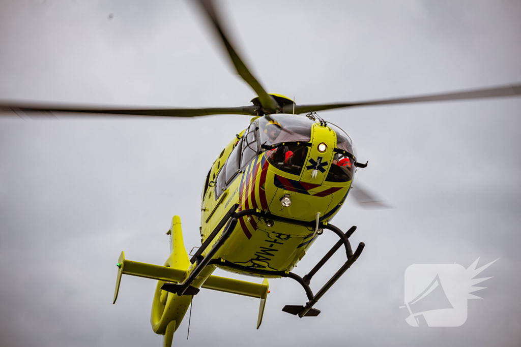 Traumahelikopter opgeroepen na steekincident