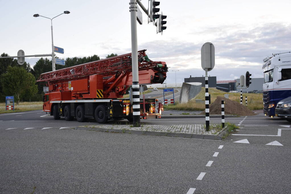 Boeren blokkeren meerdere opritten